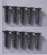 Wltoys A979-B Parts-A949-48 Countersunk head self-tapping screws-M2X9.5(10PCS) For Wltoys A979-B Rc Car Parts,High speed 1:18 Scale 4wd,2.4G A979-B rc racing car Parts,On Road Drift Racing Truck Car Parts